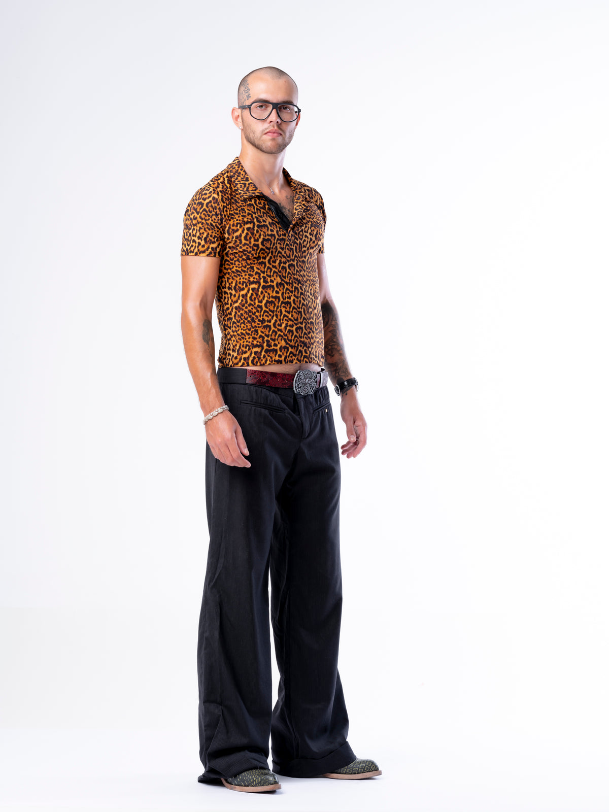 LEOPARD POLO