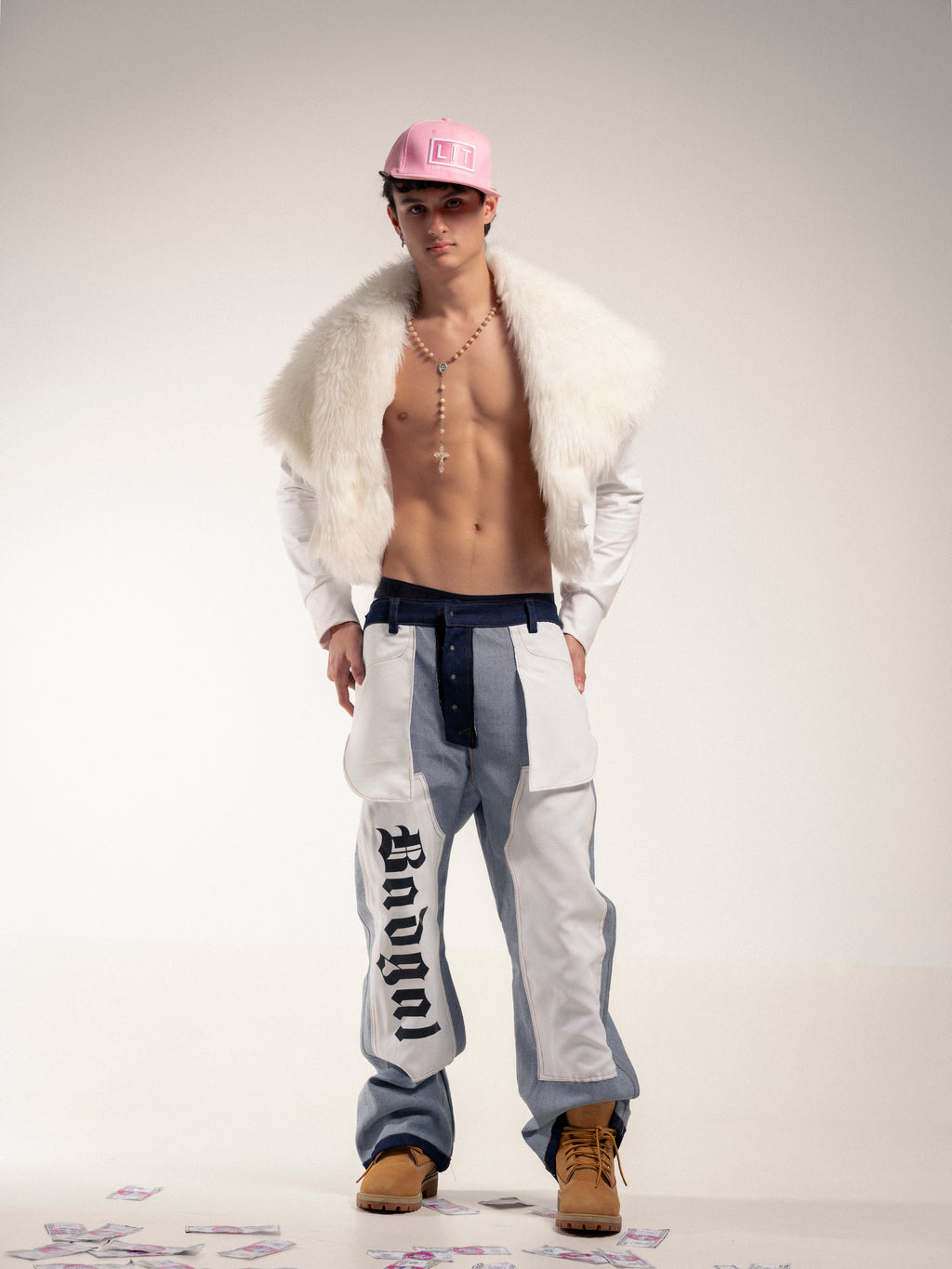 MAISON FURRY COAT