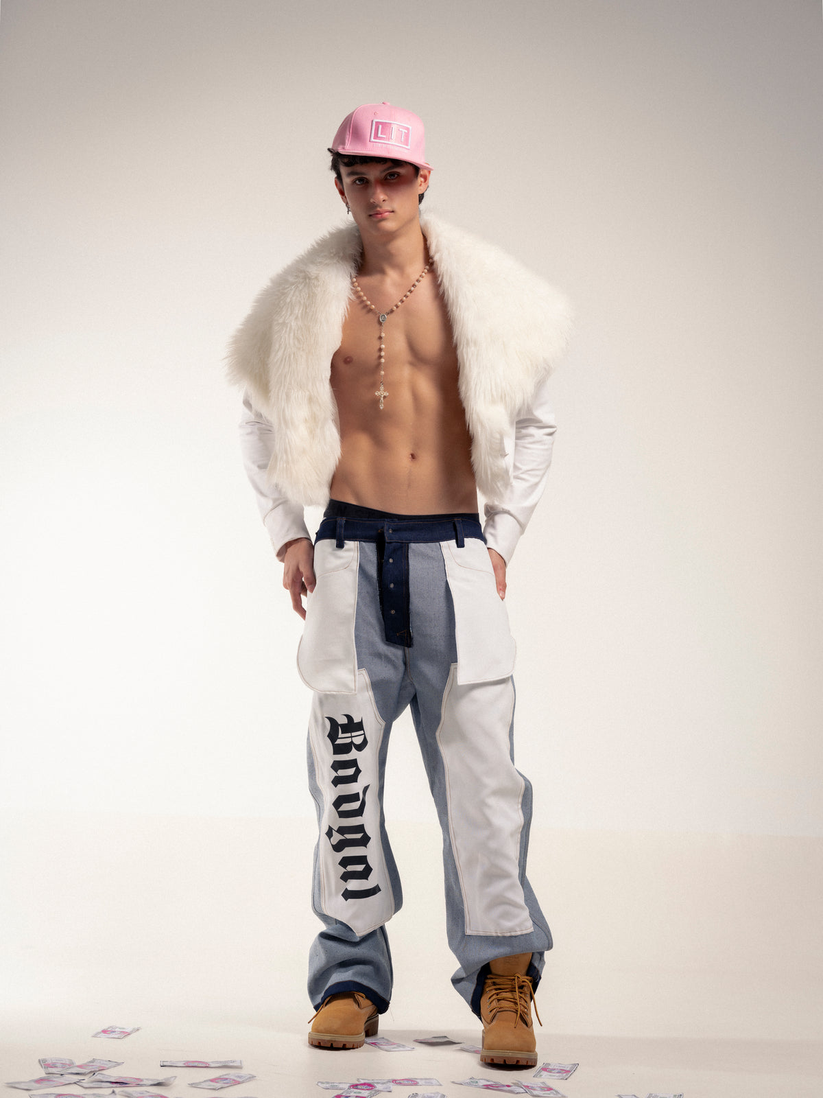 MAISON FURRY COAT